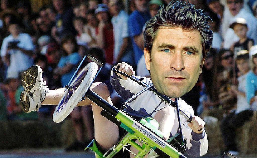 READY FOR ACTION: Musicians Pete Murray (above) and Tex Perkins (below left) and comedian Mandy Nolan (below) are expected to compete in the celebrity section of this weekend’s Bangalow Billy Cart Derby. READY FOR ACTION: Musicians Pete Murray (above) and Tex Perkins (below left) and comedian Mandy Nolan (below) are expected to compete in the celebrity section of this weekend’s Bangalow Billy Cart Derby.